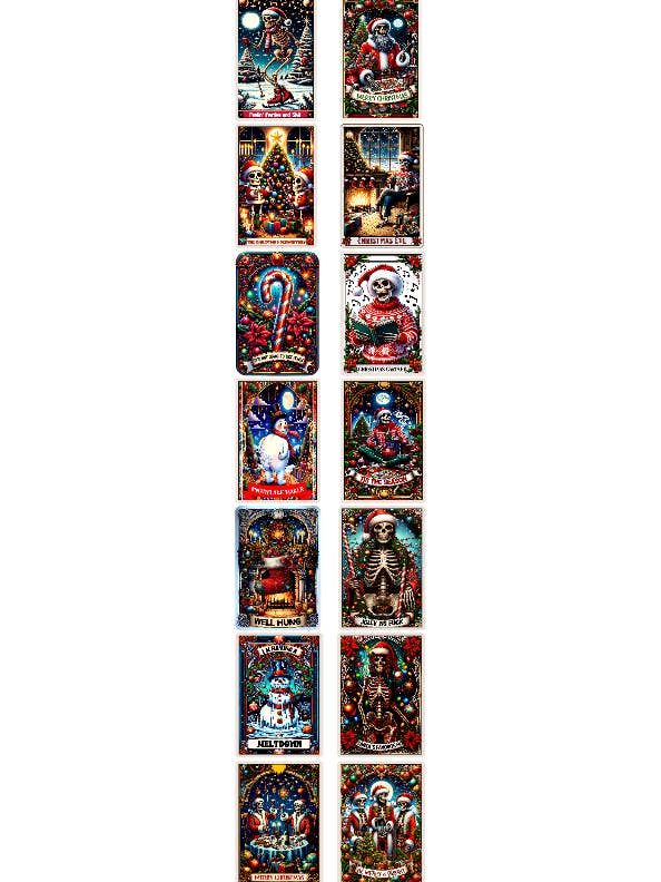 Christmas Tarot for wholesale by Inkie