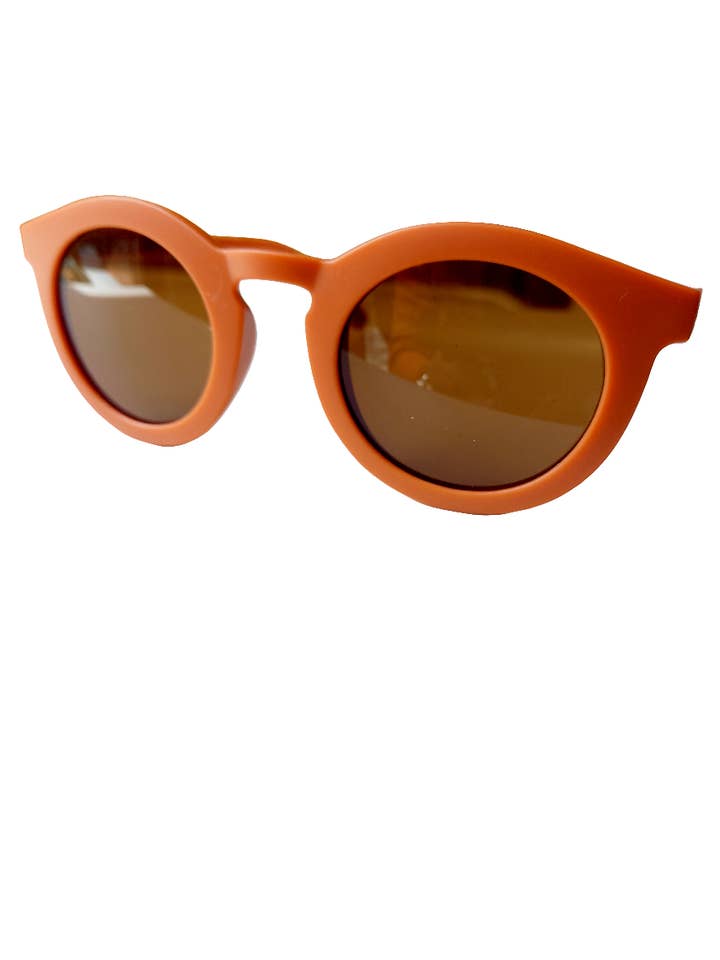 Lunettes de soleil pour enfants Classic Rouille | lunettes de soleil pour la vente par Happy by Lies