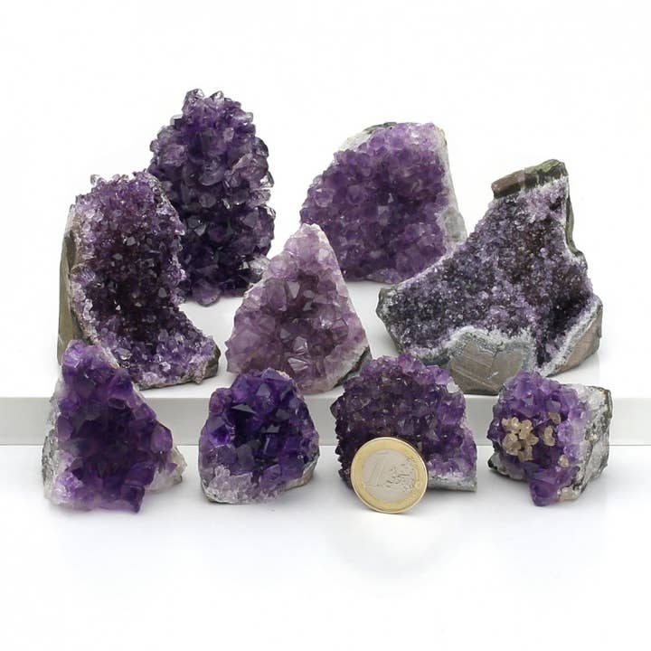 UniArt - Wholesale Spiritual Stone/Crystal - Mini Amethyst Druses - 1 Kilogram1