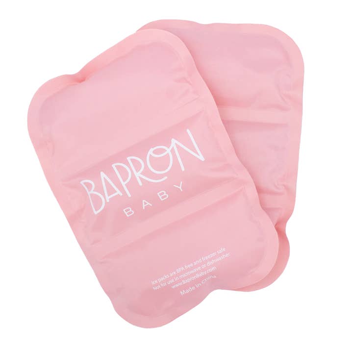 NEW Pink Reusable Ice Packs (2 pack) for wholesale by BapronBaby