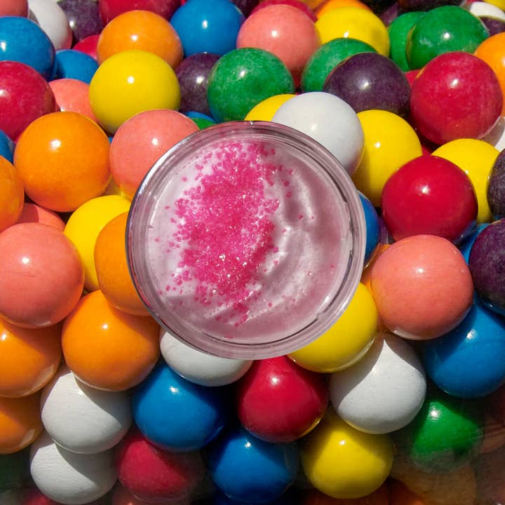 Double Bubble - Bubble Gum Flavored Sugar Lip Scrub for wholesale by Lux 47 Co.
