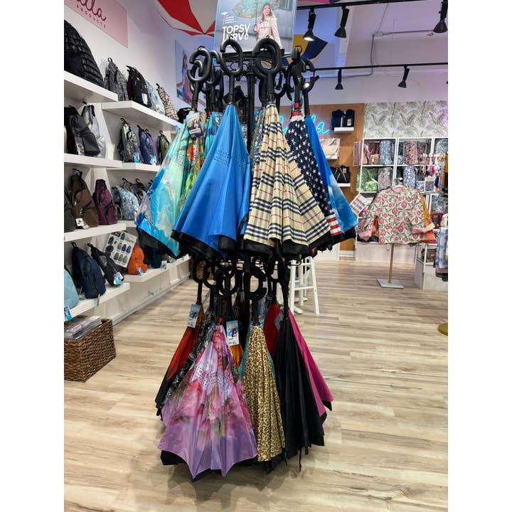 Calla Products - Wholesale Umbrella - Unisex - Inverted Umbrella – Topsy Turvy Design, Unique Prints34