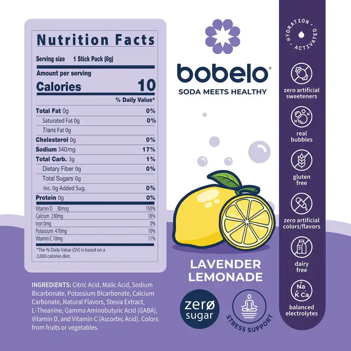 Bobelo – wholesale Hälsodryck i pulverform – Immun-/Stressvariation - Begränsad upplaga (40 st)4