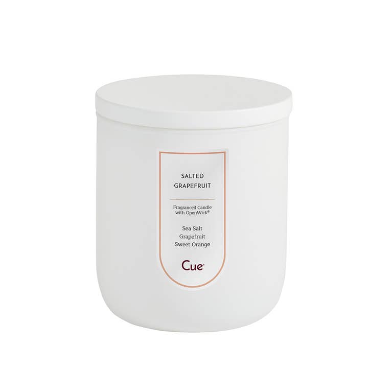 Cue - Wholesale Jar/Filled Candle - Salted Grapefruit Candle