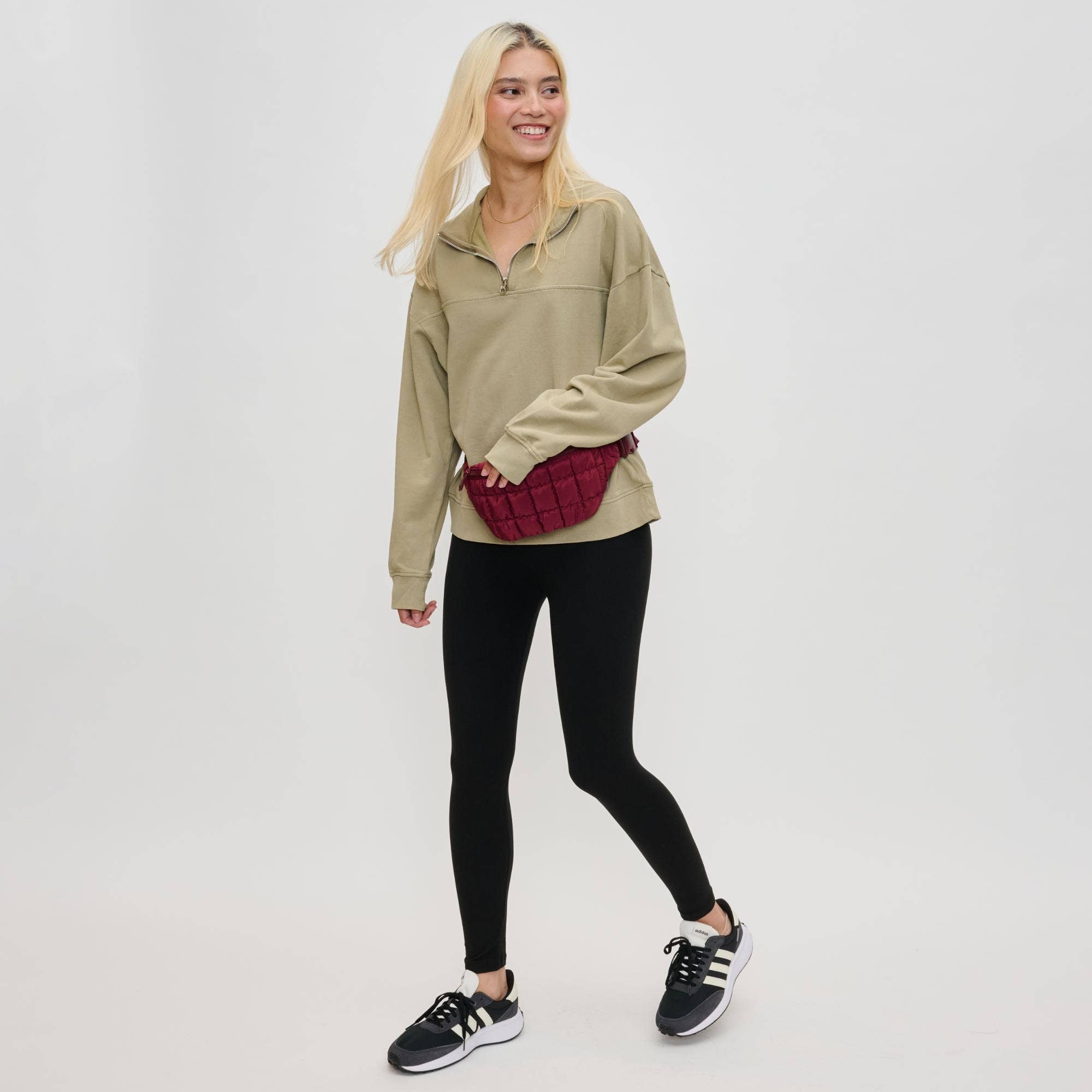 Sol and Selene – wholesale Belt bag – Women’s – Resurgence Quilted Puffer Nylon Belt Bag90