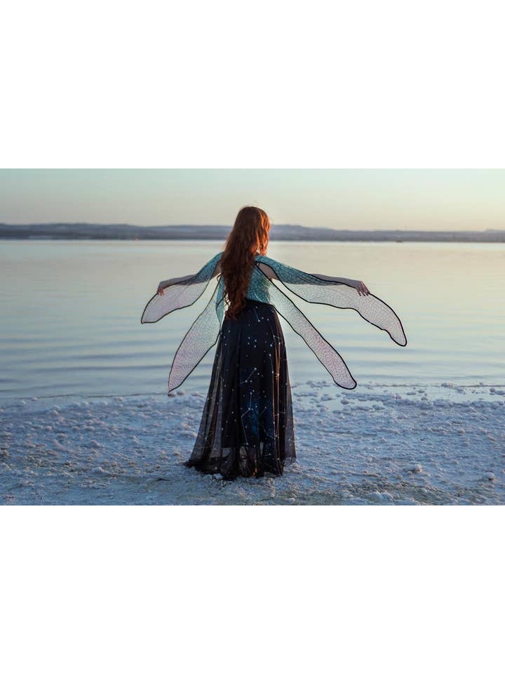Costurero Real - Wholesale Costume – Women's - Dragonfly Fairy Wings Purple Pink Blue Butterfly costume2