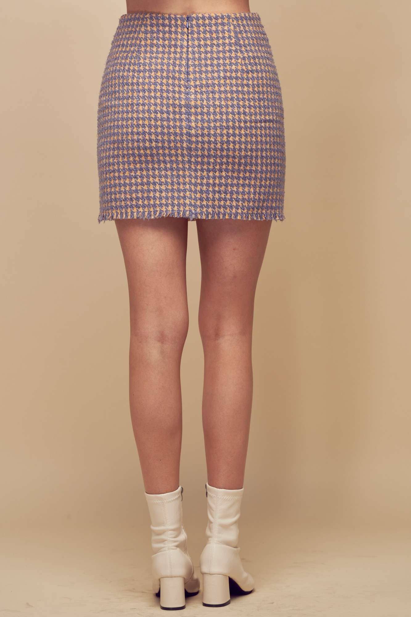 Petal Dew - Vente Jupe – femme - JUPE PIED-DE-POULE, JUPE TRAPÈZE7