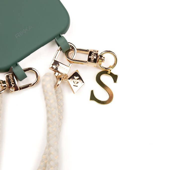 RIKKA - Wholesale Individual charm/pendant - Gold RIKKA Charm26