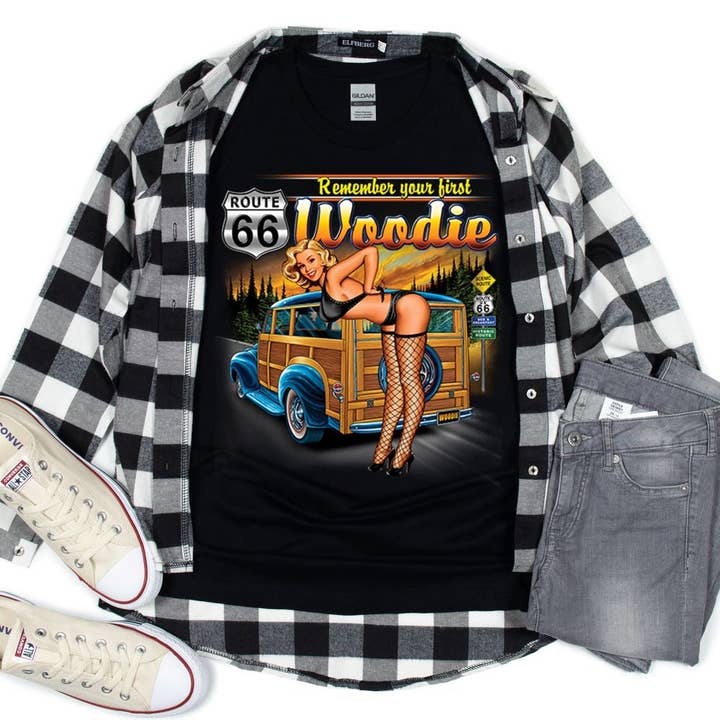 First Woodie T-shirt for engroshandel hos Artopia