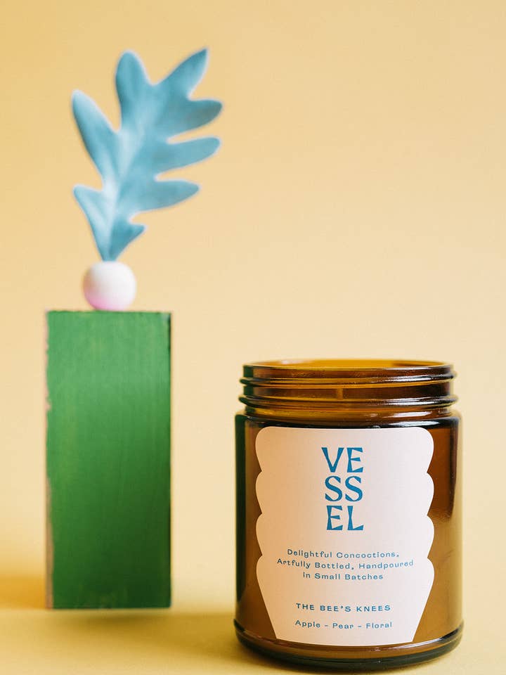 The Bee's Knees Candle for wholesale by Vessel Candle Co