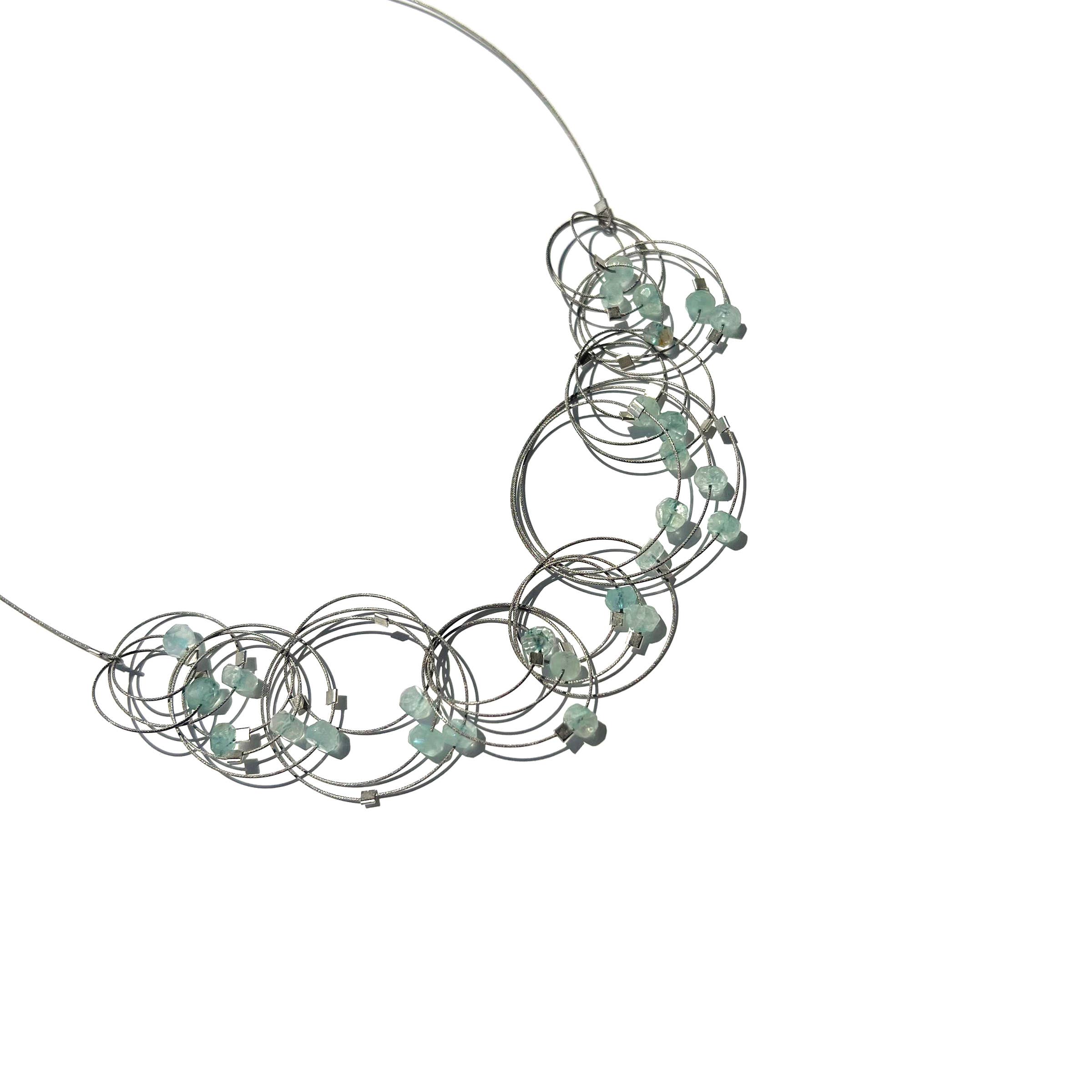 Meghan Patrice Riley – Colar de elos e correntes por atacado – Colar Vertigo25