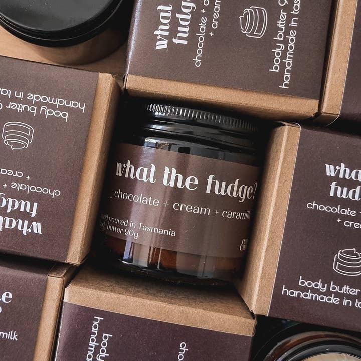 Everwood Candle Co. - Wholesale Body Balm/Butter - 'What the Fudge?' Body Butter 90g