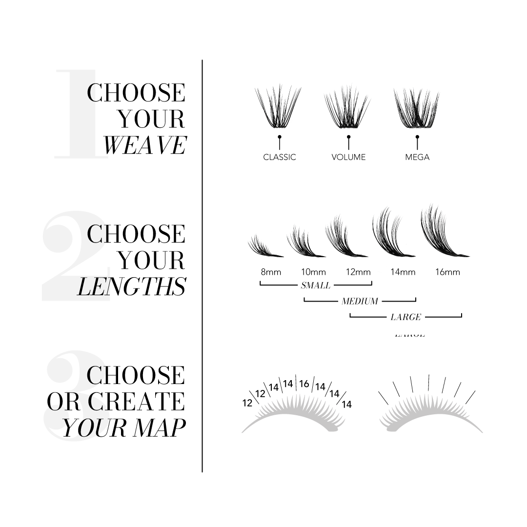 Pro Lash - Vendita all'ingrosso Ciglia finte - Serie d'Artista — Volume Intrecciato6