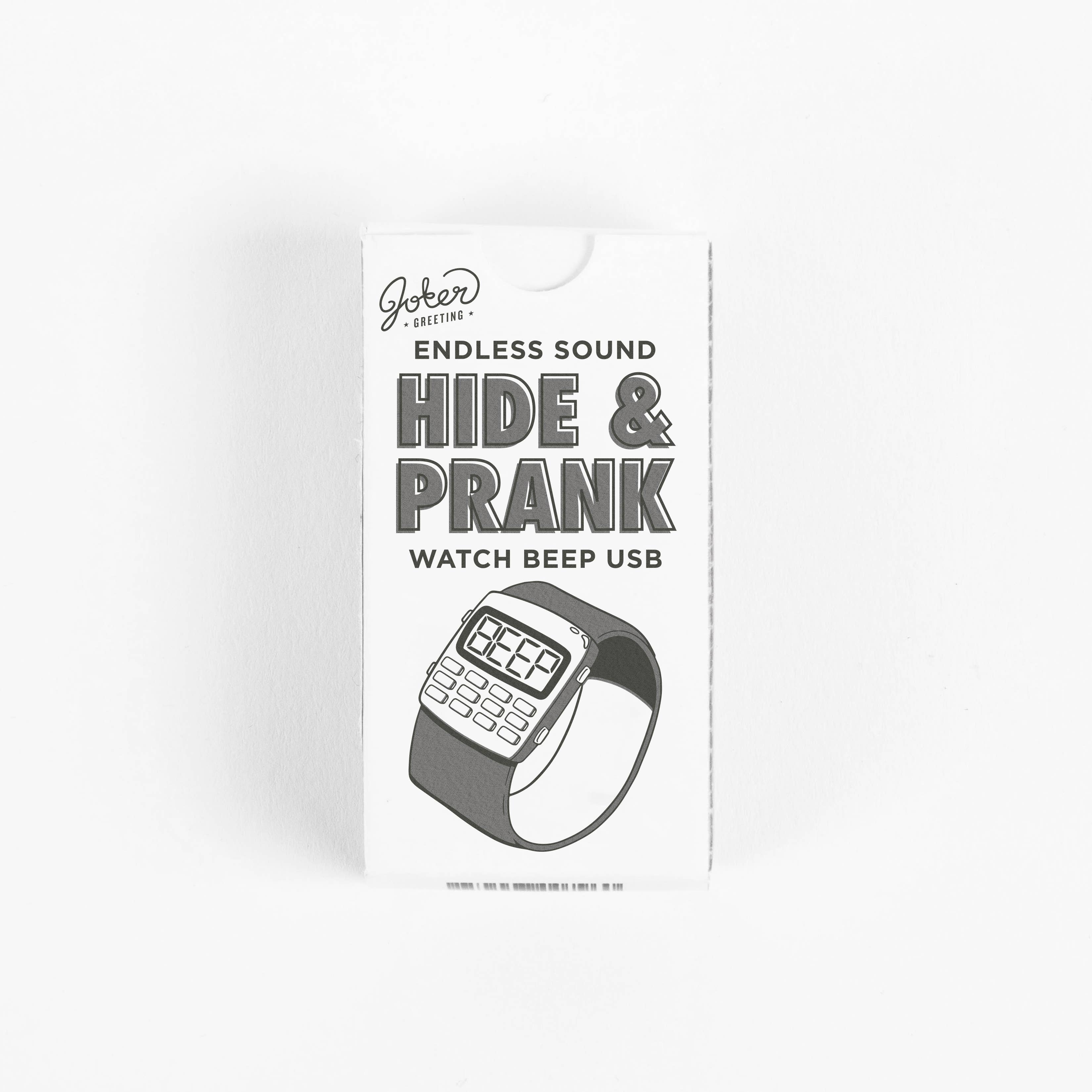 Joker Greeting - Wholesale Gag Gift/Novelty Gift - USB Watch Beep