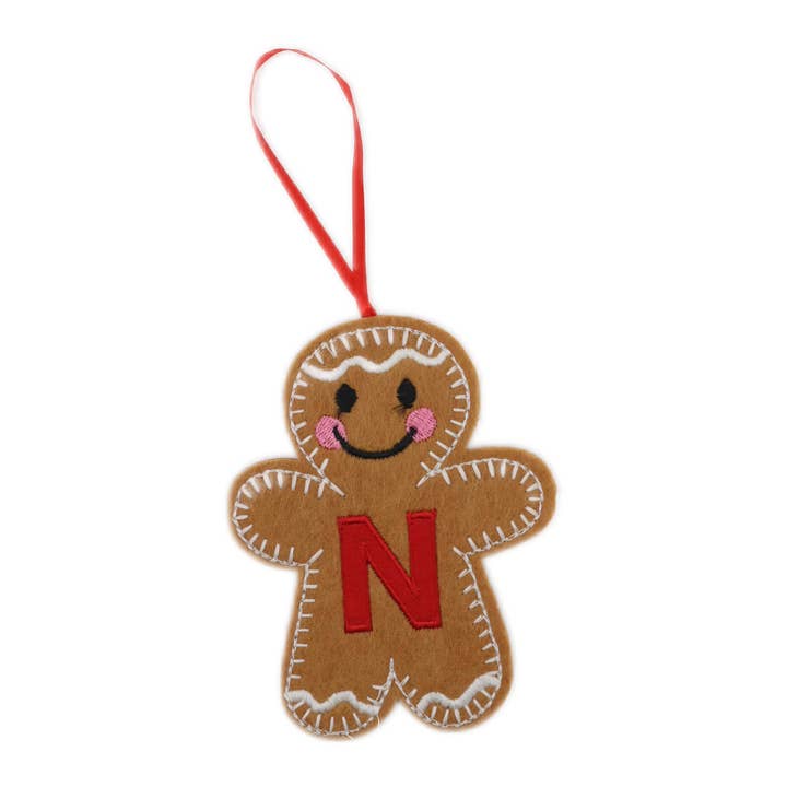 Gingerbread Letter N for wholesale by SWR trading LTD