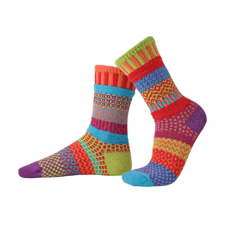 Solmate Socks - Wholesale Socks - Unisex - Cosmos Crew Socks | Eco-Friendly & Made in the USA