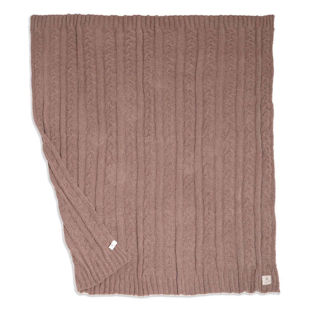 Fashion City - Wholesale Throw Blanket - Braided Cable Knit Luxury Soft Throw Blanket18