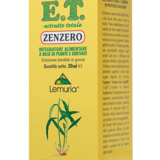 Lemuria - Wholesale Oral Supplement/Vitamin - Total Extract Supplement for Digestion - GINGER 30 ml1