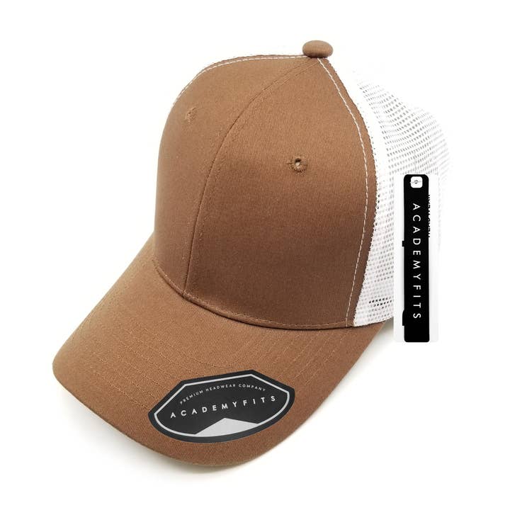The Park Wholesale – wholesale Trucker hat – Unisex – Academy Fits Cotton Curve Trucker Hat - 207315