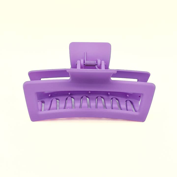 ACCITY - Wholesale Hair Clip - Women's - 5.12" Jumbo Flat Hair Claw Clip – Strong Hold_CWAHA10918