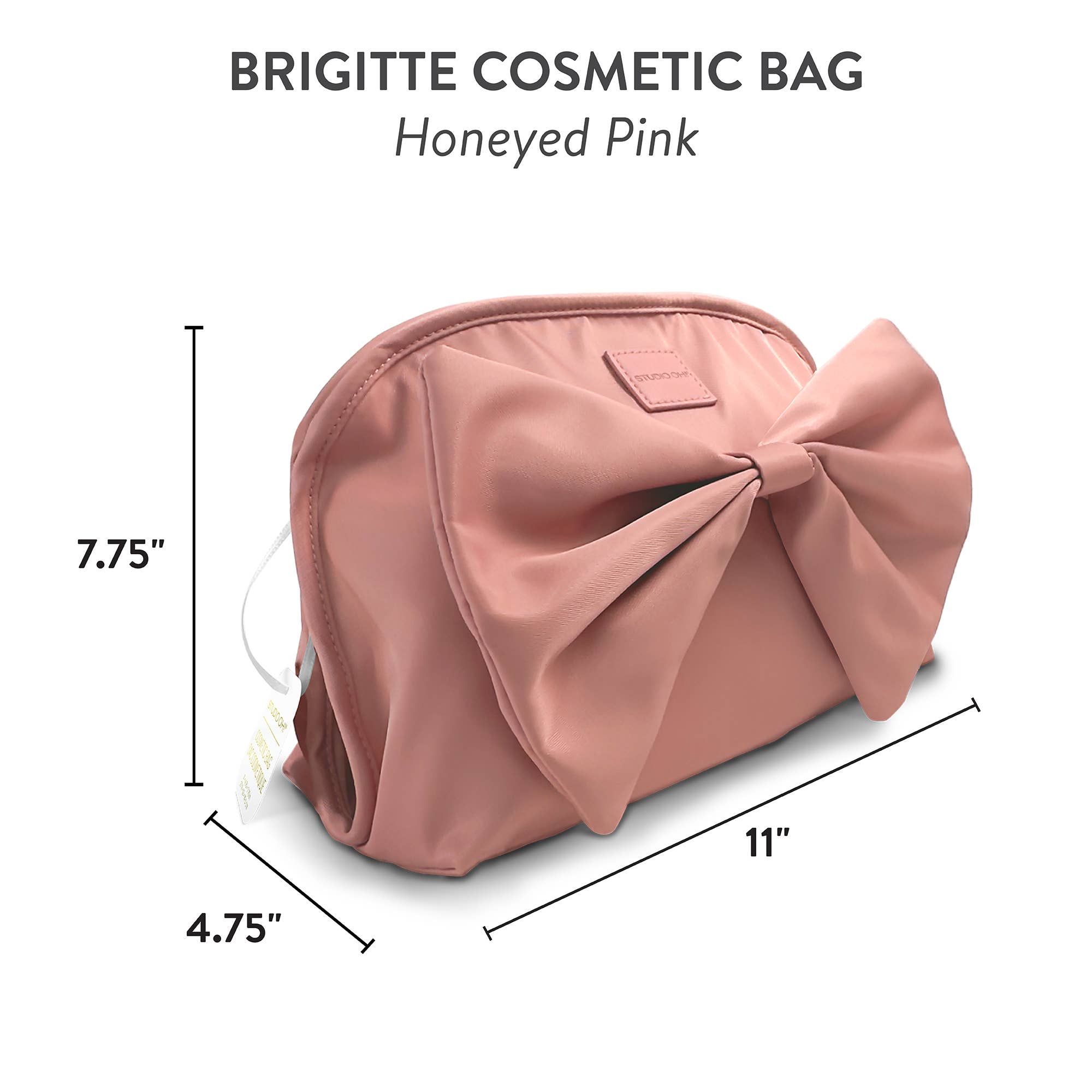 Studio Oh! - Wholesale Makeup/Cosmetic Bag - Honeyed Pink Brigitte Cosmetic Pouch2