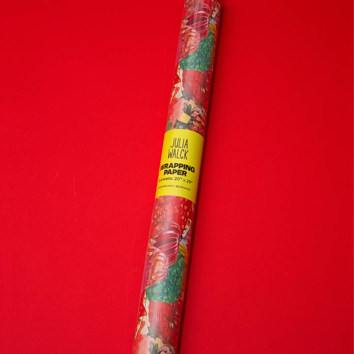 Julia Walck - Wholesale Wrapping Paper Roll - Wiggle Wrapping Paper1