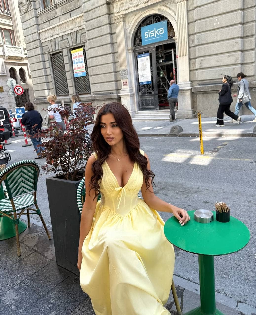 Standpoint Top – Vestido - Mulher por atacado – Vestido Riviera Maxi – Corpete – Laço Frontal – 12015