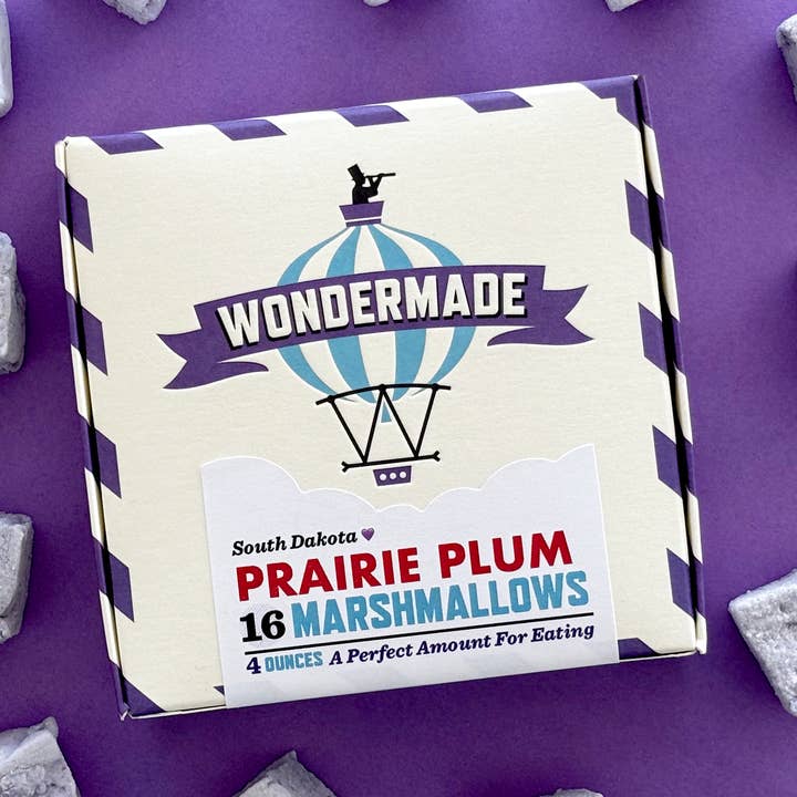 Zuid-Dakota Prairie Pruim Marshmallow voor wholesale door Wondermade