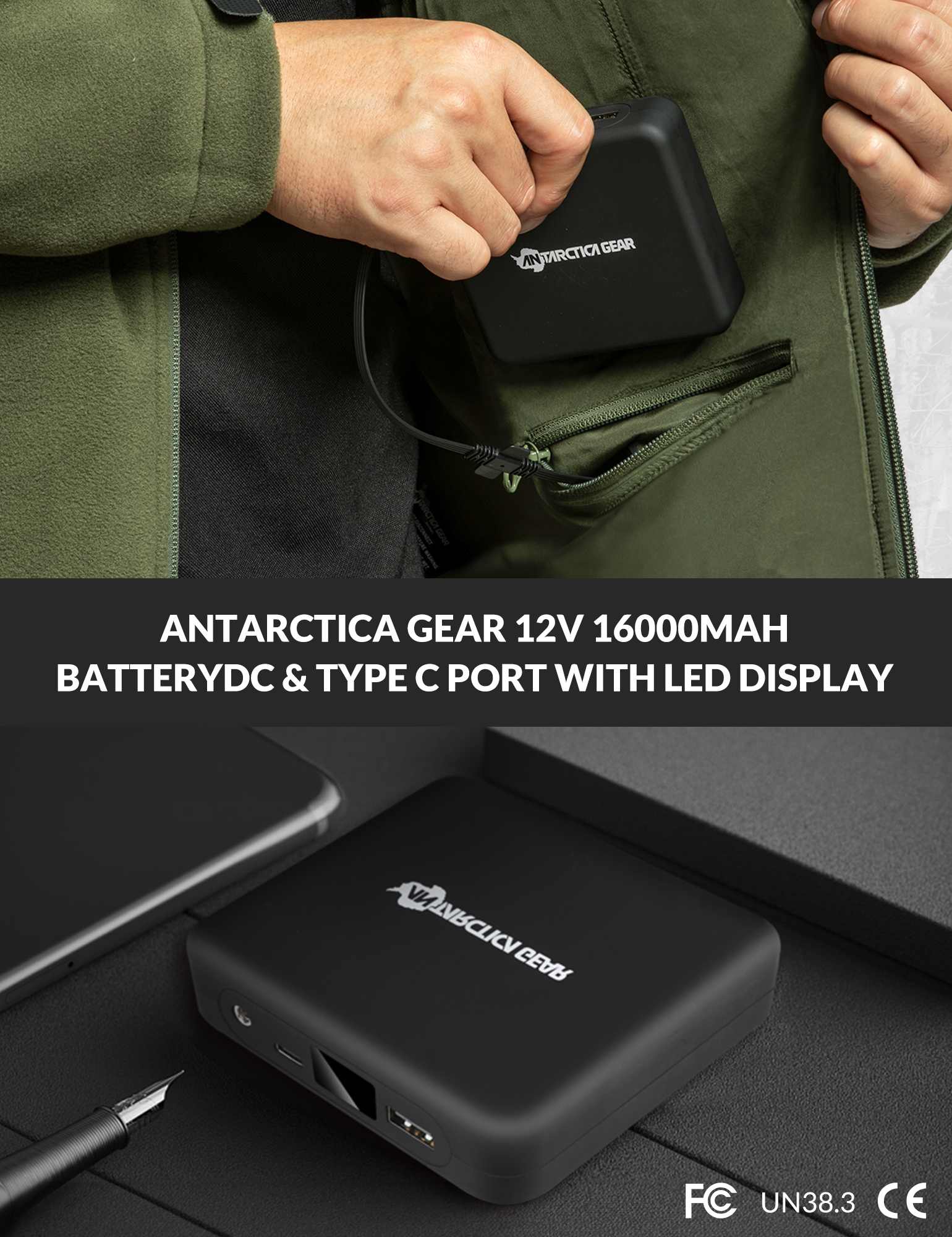 Antarctica Outdoors - Wholesale Fleece - Women's - ANTARCTICA GEAR Heated Jacket, Polar Fleece Coat for Women21