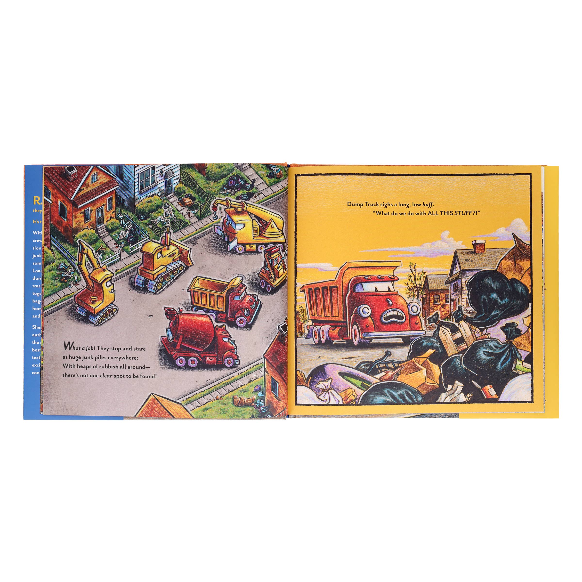 Chronicle Books - Wholesale Preschool Book (3-5) - Construction Site: Garbage Crew to the Rescue!3
