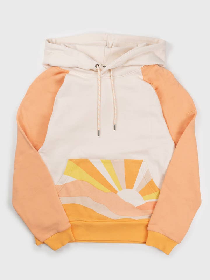 Sunburst Hoodie for wholesale by Happy Earth