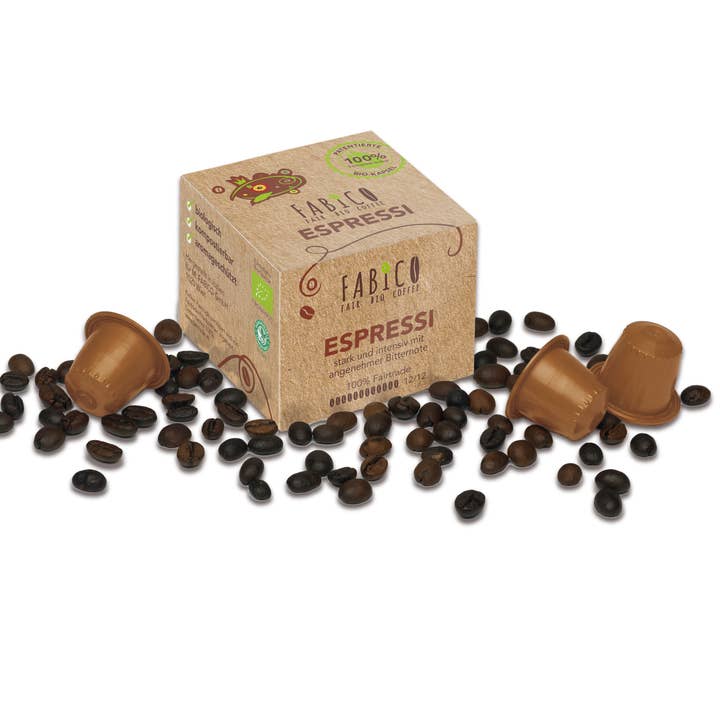 Organic espressi pack of 10 for wholesale by FABICO Coffee