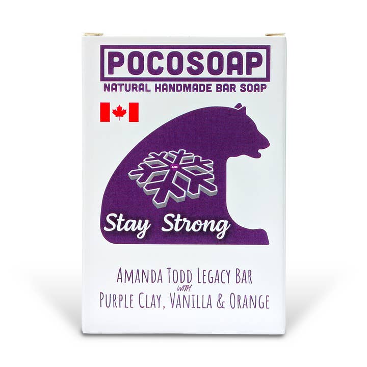 Amanda Todd Legacy Bar Gender Neutral Eco-Friendly Soap for wholesale by PoCo Soap Co.