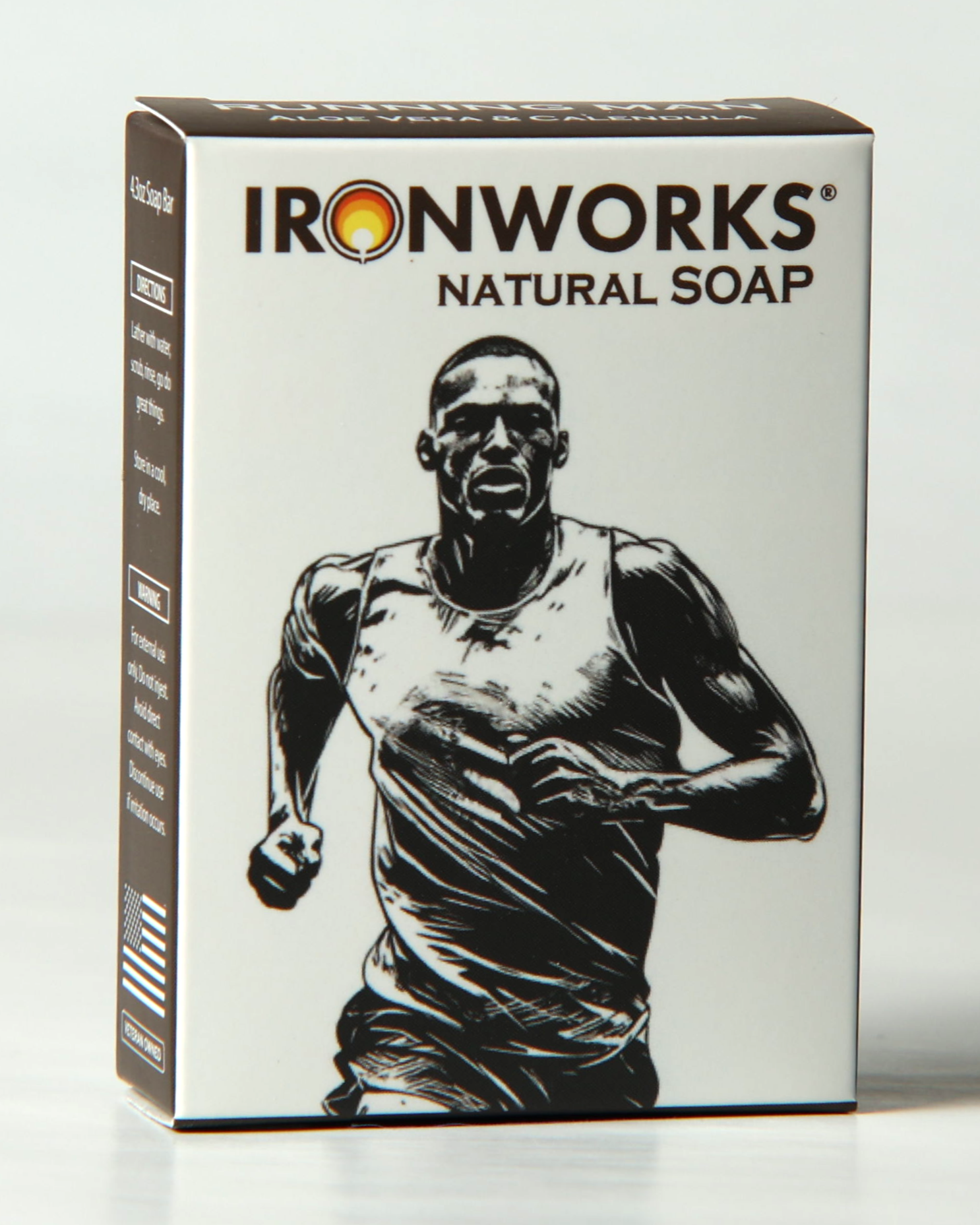 IRONWORKS Soap Company - Wholesale Bar Soap - Men's - Bar Soap Running Man3