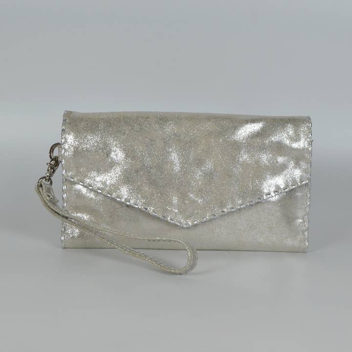 STUDIO CALEIDOSCOPE - Wholesale Wallet - Women's - Laura Wristlet Wallet-Suede Leather