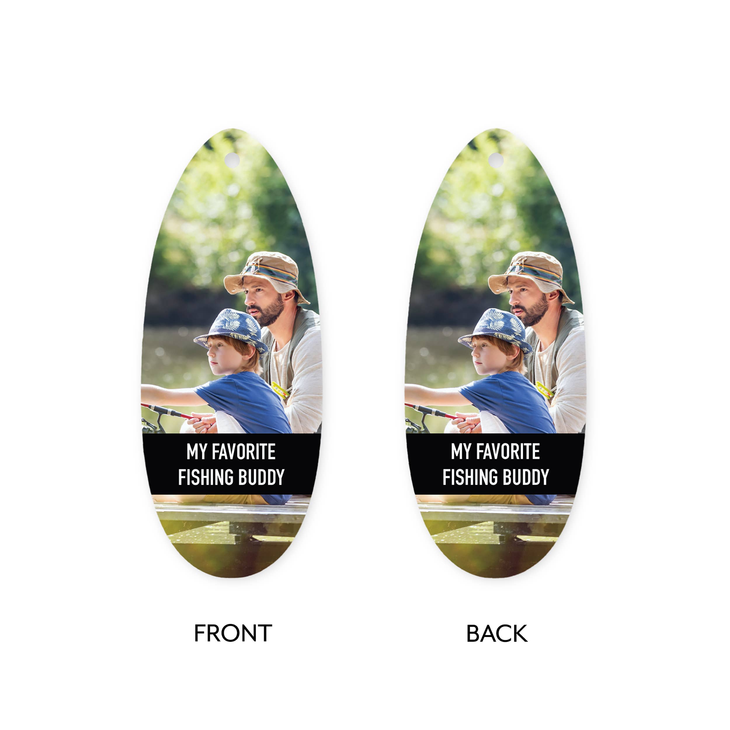 Weddingstar Inc. - Wholesale Sporting Accessories - Photo Printed Fishing Lure with Gift Box - Text Banner1