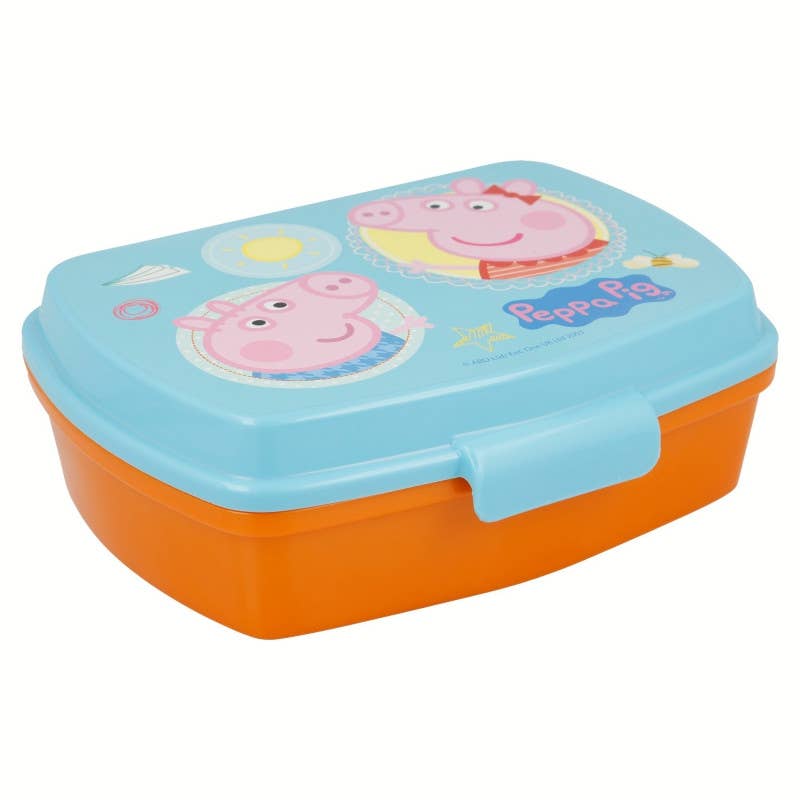 Evidence - Wholesale Broodtrommel/lunchdoos - Kinderen - Peppa Pig grappige broodtrommel0