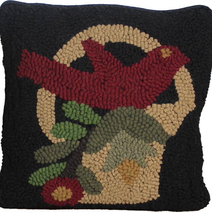 Home Collections by Raghu - Venta al por mayor Cojín decorativo - Almohada con forma de pájaro en cesta