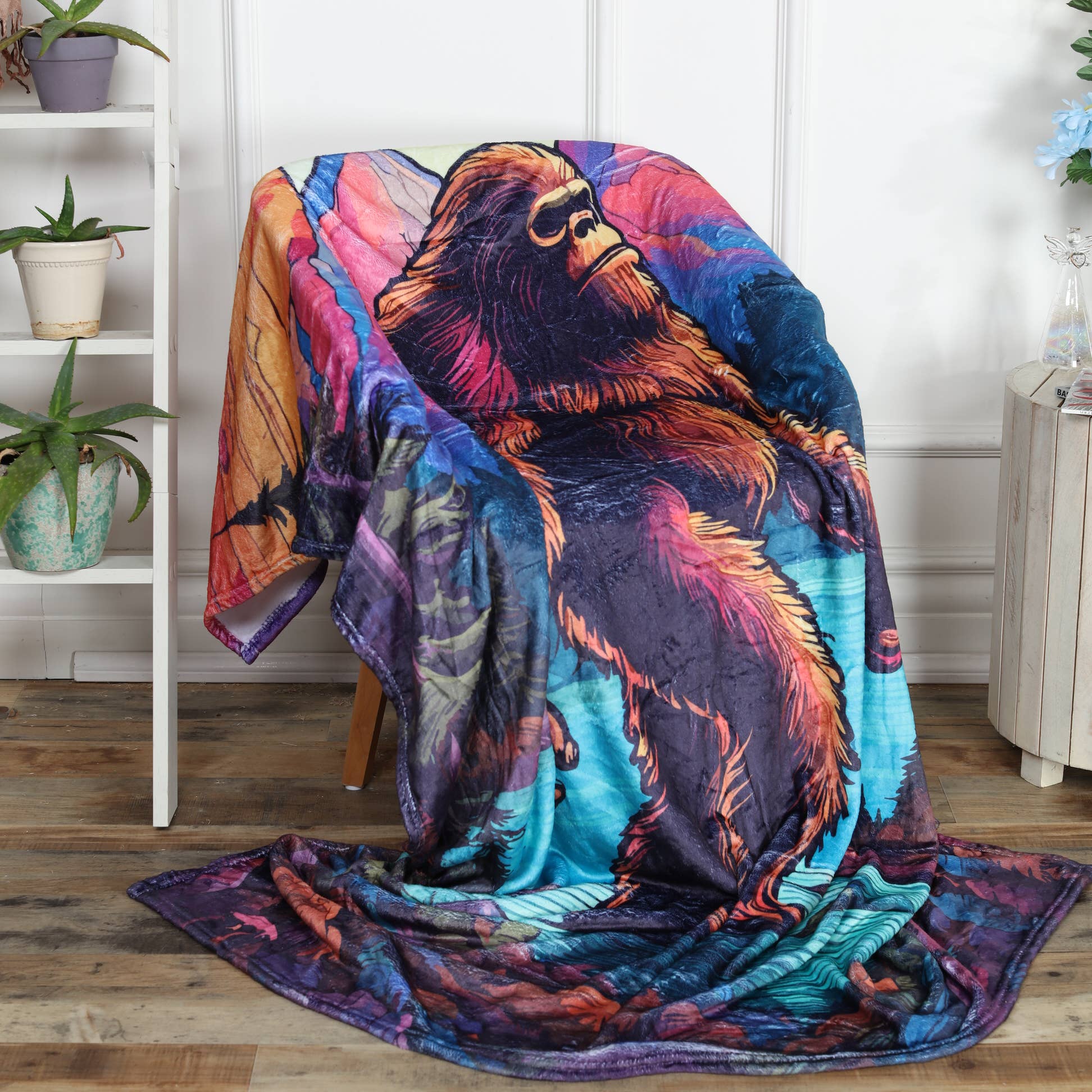 The Collection Royal / Royal Handicrafts - Venta al por mayor Mantas de sofá - Manta de franela de forro polar hippie bohemio4