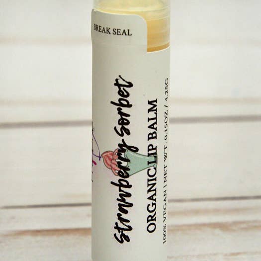 Strawberry Sorbet Lippenbalsam - 0,15 Unzen für den Großhandel von Friz Drip Bath & Body