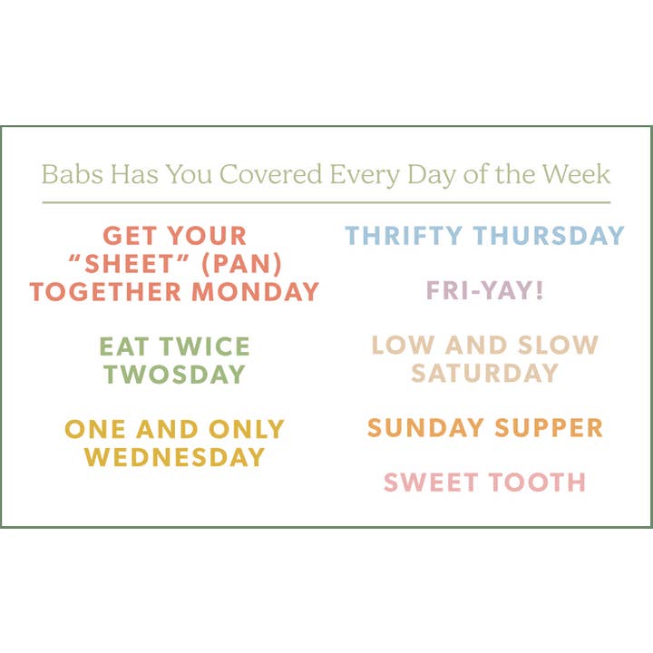 Penguin Random House LLC - Wholesale Cookbooks & Food - Every Day With Babs11