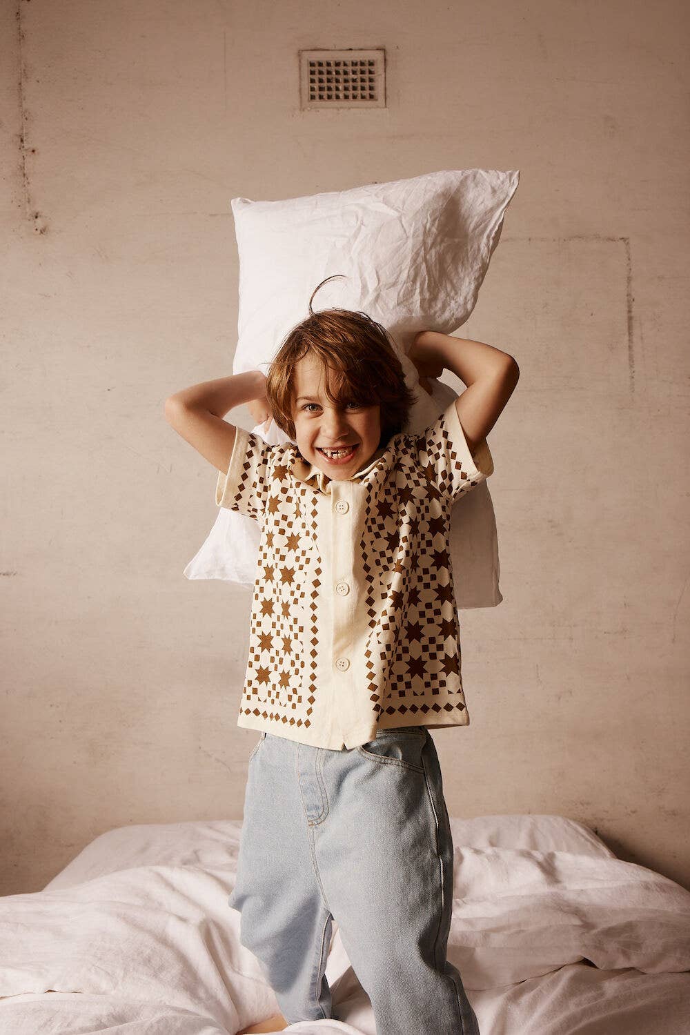 Alfred - Wholesale T-Shirt - Kids - Bruce Shirt | Brown2