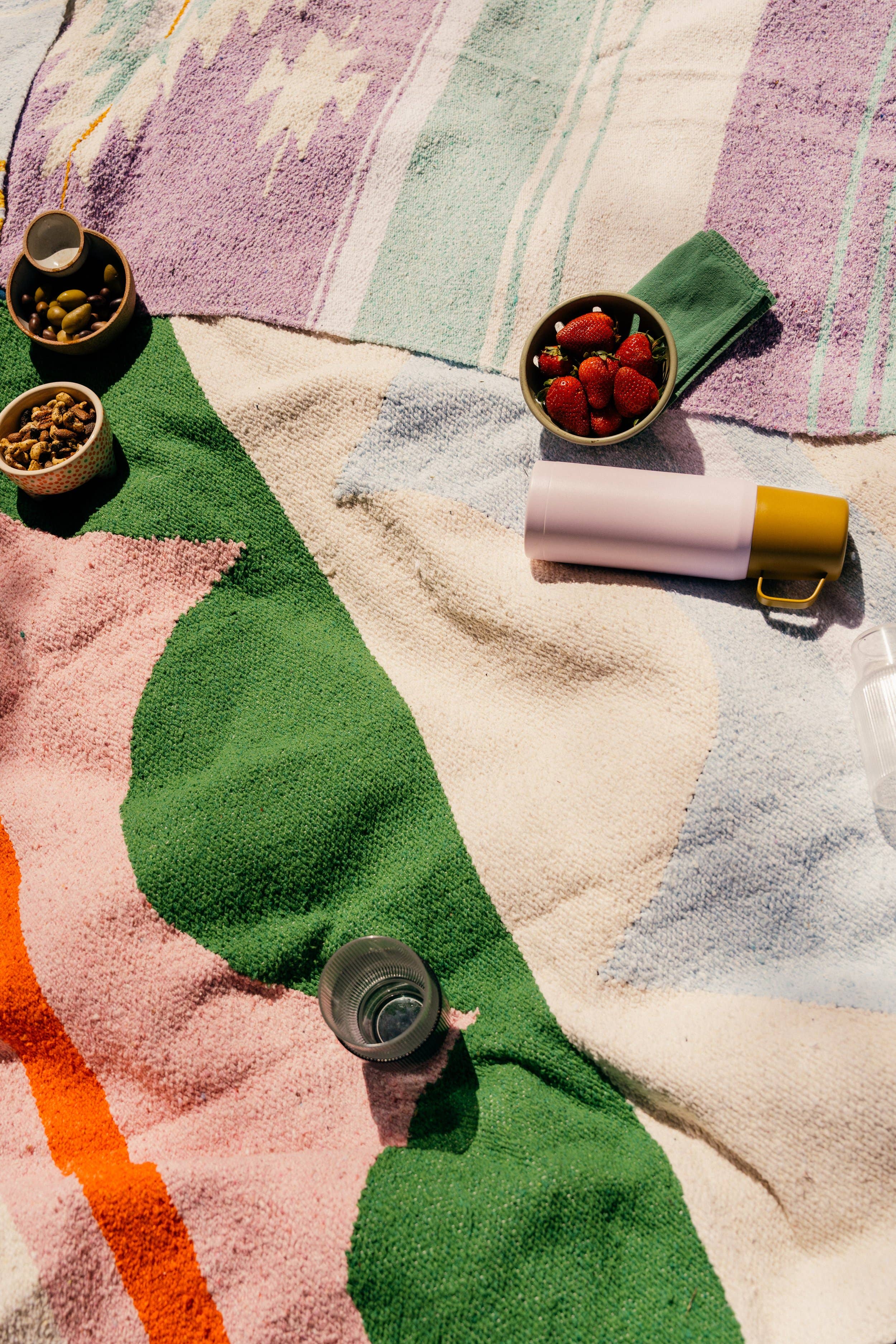 Caminito - Wholesale Picnic Blanket - Luna Vuelta - Blanket Roll2