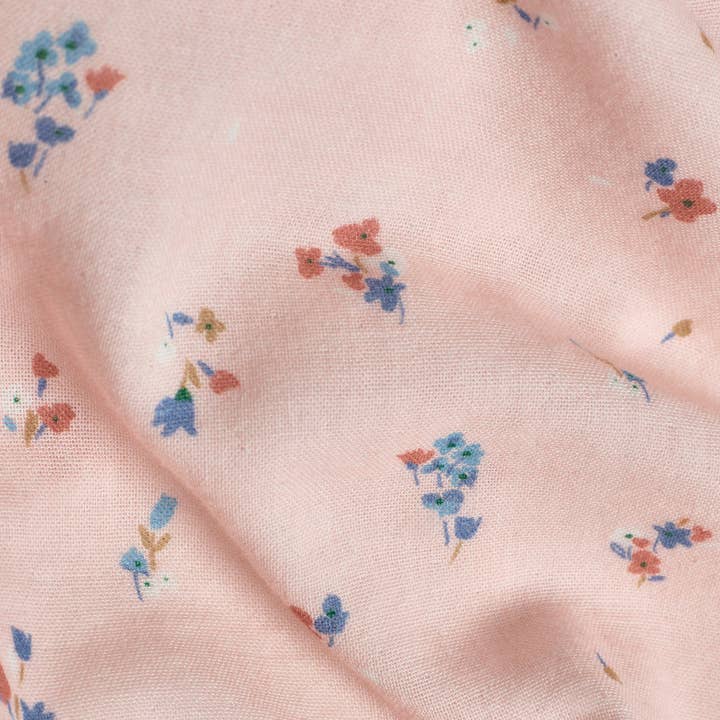 Blossom Organic Cotton Muslin Swaddle Blanket for wholesale by Kabode