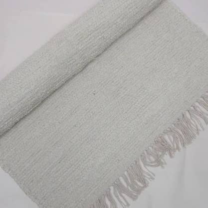 Alfombra tejida 2'x3' Rui Blanco #111 para venta al por mayor de natural habitat