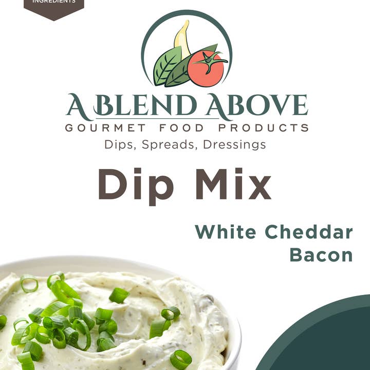 A Blend Above - Wholesale Dip - White Cheddar Bacon Dip Mix3