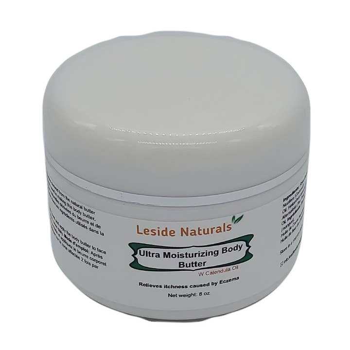 Ultra Moisturizing Body Butter W-Calendula Oil for wholesale by Leside Naturals
