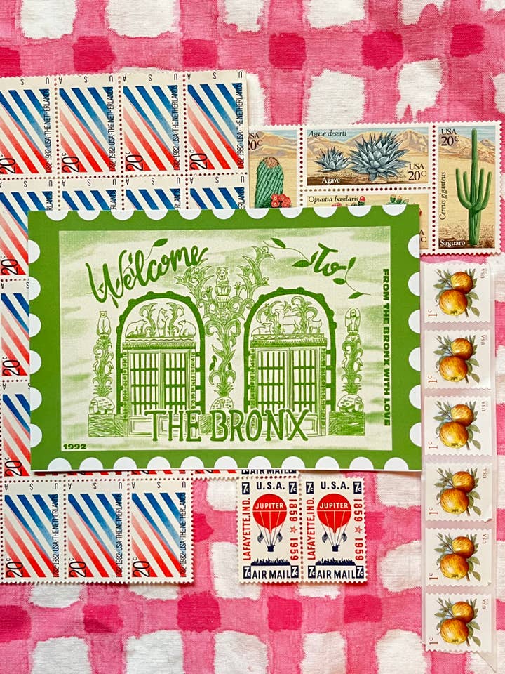 The Bronx Zoo | Bronx Postcard for wholesale by The Wednesday Co