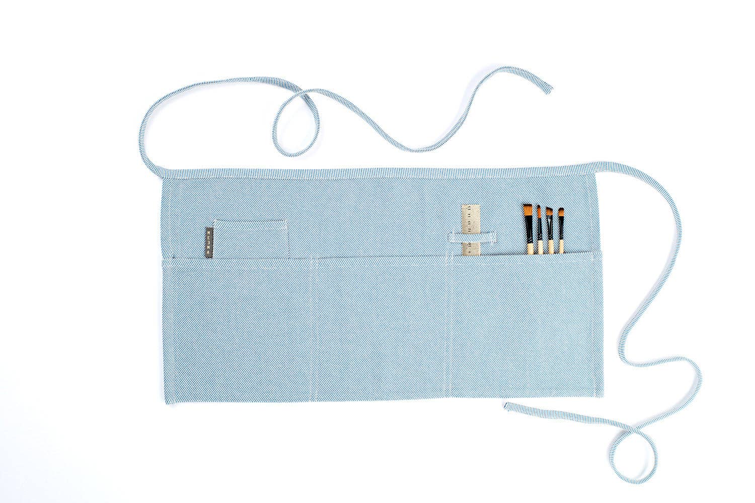 MEEMA - Vente Tabliers - Tablier de serveur en coton MEEMA, tablier mi-long avec poches17