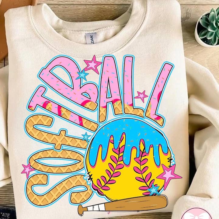 Softball Drip for wholesale by VEM Creations Wholesale